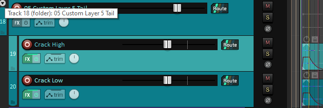 Track Layers Specific to the Historical Firearms Collection